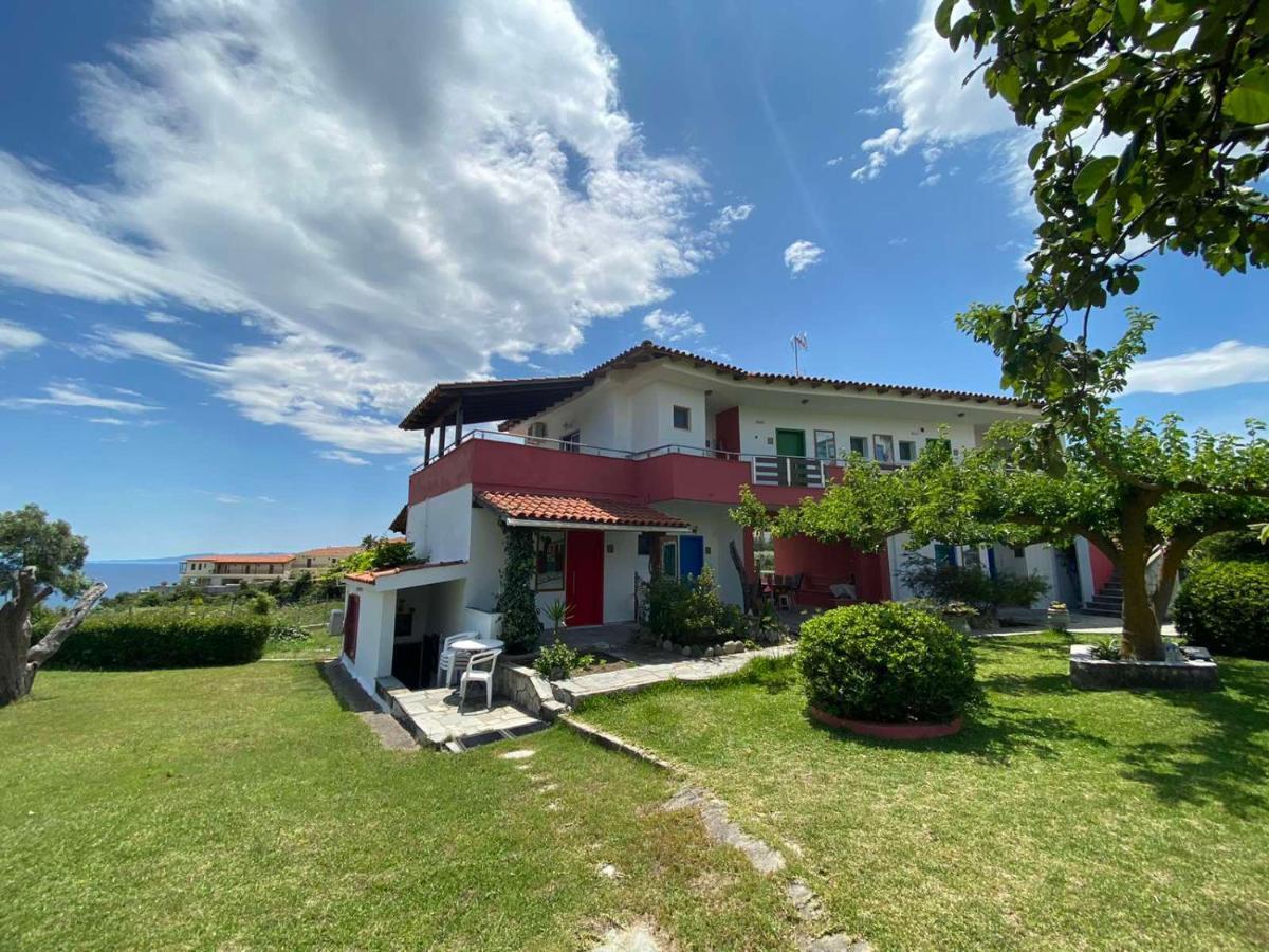 Marianna Sea View Afitos Apartment Екстериор снимка